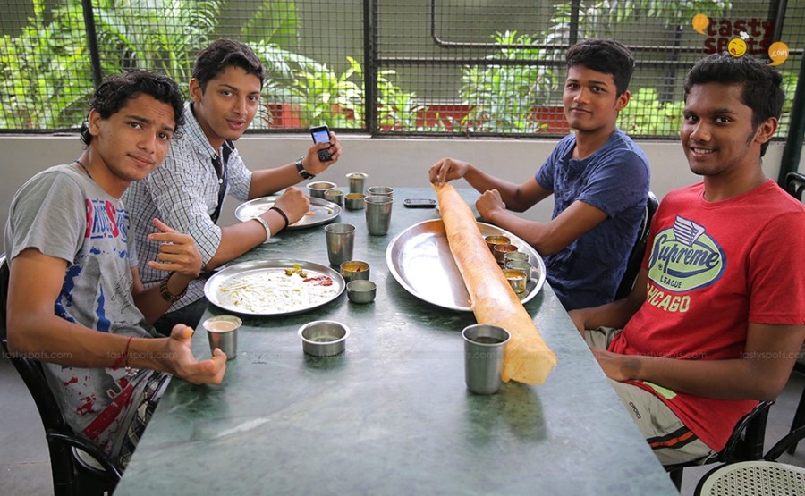 Sharing a paper roast